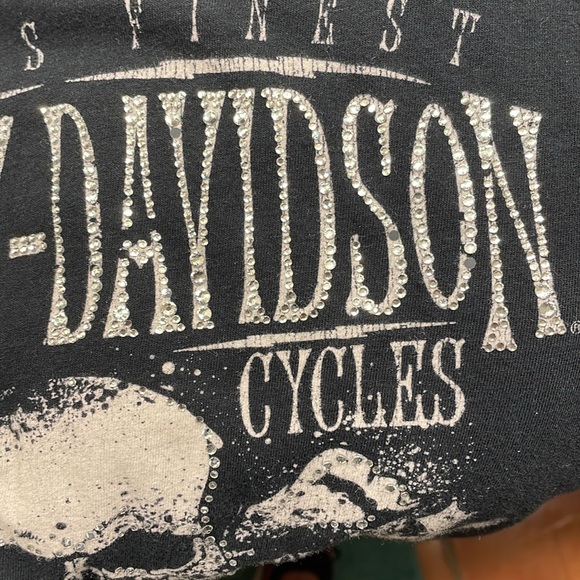 Harley Davidson T-Shirt Hoodie - Picture 12 of 13